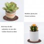 Colorful Boho Plant Pot Mat Set of 6 Absorbent Non Slip for Table Desk Floor 8.5