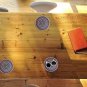 Colorful Boho Plant Pot Mat Set of 6 Absorbent Non Slip for Table Desk Floor 8.5