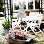 Easter Bunny & Carrot Yard Stake Set of 4 Outdoor Metal Bunny Carrot Decoration