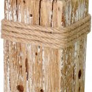Rustic Wood Candle Holders Stand for Pillar Candles Display Wooden Candlestick Holder