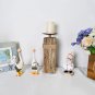 Rustic Wood Candle Holders Stand for Pillar Candles Display Wooden Candlestick Holder