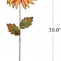 36" Metal Sunflowers Garden Stakes Decor Ornament Plant Sticks