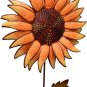 36" Metal Sunflowers Garden Stakes Decor Ornament Plant Sticks