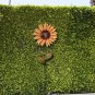 36" Metal Sunflowers Garden Stakes Decor Ornament Plant Sticks
