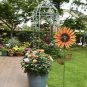 36" Metal Sunflowers Garden Stakes Decor Ornament Plant Sticks