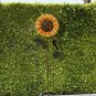 33.5" Metal Sunflowers Garden Stakes Decor Plant Sticks Spring Multicolor Yard Art