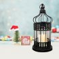 Metal decorative Candleholder Birdcage Style Candle Lantern white & black
