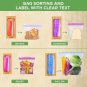 Bamboo Ziplock Bag Organizer for Drawer - Plastic Bag Organizer for Drawer