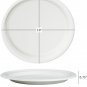 Compostable Paper Plates Disposable Plate Bulk Biodegradable Sugarcane 10 Inch 500 Pack