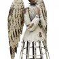 Linfevisi Garden Angel Statue Decor Rustic Metal Angel Sculpture Garden Yard Art Heavenly Home Decor