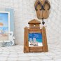 3.5x3.5 Picture Frame Rustic Wood Photo Frame Beach Home Decor Handmade Nautical