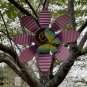 15&acirc;��W Metal Flower &Butter Hanging Wall Art Decor for Indoor Outdoor Patio Garden