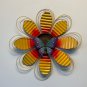 15&acirc;��W Metal Flower &Butter Hanging Wall Art Decor for Indoor Outdoor Patio Garden