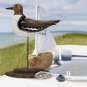 Wooden Seagull Statue Bird Decor Indoor Standing Seagulls Figurine Solid seagull