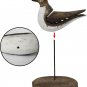 Wooden Seagull Statue Bird Decor Indoor Standing Seagulls Figurine Solid seagull