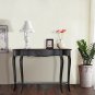 Wood Console Sofa Entry Table with Drawer & Shelf for Living Room Hallway Foyer
