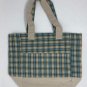 Canvas Tote shopping Bag Aesthetic Shoulder Bag with closure rope and out Pocket