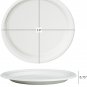 Compostable Plates Disposable Plate Bulk Biodegradable Sugarcane 10 Inch 500pack