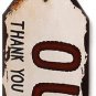 Vintage Metal In Out Business Store Sign Distressed Door Hanger Sign with String