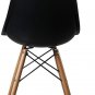 2 Set of Mid Century Modern DSW Dining Chairs Side Chair Wood Leg for Kitchen
