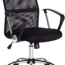 Ergonomic Office Chair Black Computer Desk Chair, Mid-Back Mesh Chair Swivel... Ergonomic Office Chair Black Computer Desk Chair, Mid-Back Mesh Chair Swivel...