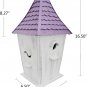 Wooden Bird Houses for Outside Decorative Standing Birdhouse 16.5&acirc;��