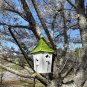 Wooden Bird Houses for Outside Decorative Standing Birdhouse 16.5&acirc;��H