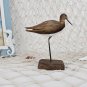 Seagull Decor Nautical Sea Bird Sculpture Statue Solid Wood Coastal Table Decor