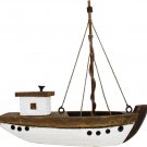 Wooden Sailboat Decorations Nautical Sail Boats Model Decor Table Top Beach Coas