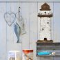 Wooden Lighthouse Decor Tabletop Nautical Decor Solid Wood Light Houses Statue