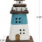 Wooden Lighthouse Decor Tabletop Nautical Decor Solid Wood Light Houses Statue