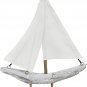 Wooden Sailboat Decor Nautical Sail Boats Model Decor Table Top Beach Coastal