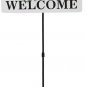 Garden Stakes Decorative Metal Welcome Spring Yard Decor Outdoor Insect Garden
