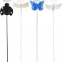 Insect Garden Stakes Decorative Metal Spring Yard Decor Outdoor Set of 4 ARTWARE