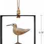 Wooden Seabird Wall Decor Hanging Nautical Decorations Solid Wood Seagull Wall S