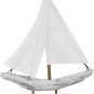 Wood Sailboat Decor Nautical Decoration for Home Vintage Sail Boat Figurine BoaT