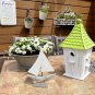 Wood Sailboat Decor Nautical Decoration for Home Vintage Sail Boat Figurine BoaT