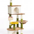 Cat Tree Flower Tower Condo Climbing for Indoor Cats Multi Level