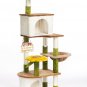 Cat Tree Flower Tower Condo Climbing for Indoor Cats Multi Level