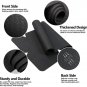 Exercise Yoga Mat High Density Fitness Mat with Carrying Strap 72"x 24"x 6mm