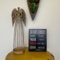 metal word sign wall decor easy hanging with hook art decorations any room
