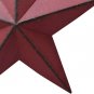 Metal Barn Star Hanging Wall Decor 4th July Memorial Day Patriotic decorations