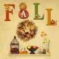 Fall Garden Stake Metal Letter Yard Sign Hanging Fall Signs Sunflower Pumpkin