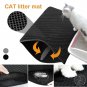 Waterproof Pet Cat Litter Mat Double Layer Pet Cats Litter Box Mat Non-Slip Sand