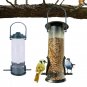 Pet Bird Feeder Feed Station Hanging Garden Plastic Birds Food Dispenser Feeders Outdoor