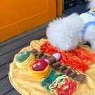 Korea New Pet Sniffing Pad Molar Set Tibetan Food Toys Puzzle Ins Plush Tibetan Food Toys