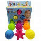 6pcs Textured Multi Ball Set Develop baby's Tactile Senses Toy Baby Touch Hand Ball