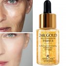 Niacinamide Whitening Wrinkle Removal Face Essence 24K Gold Anti-Aging Firming Moisturizing