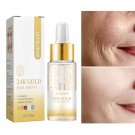 24K Anti Aging Remove Wrinkle Serum Lifting Firming Face Essence Fade Fine Lines Whiten Brighten