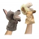 25-27cm Stuffed Plush Animals Toys Hand Finger Story Puppet Kawaii Dolls Educational Baby Toys